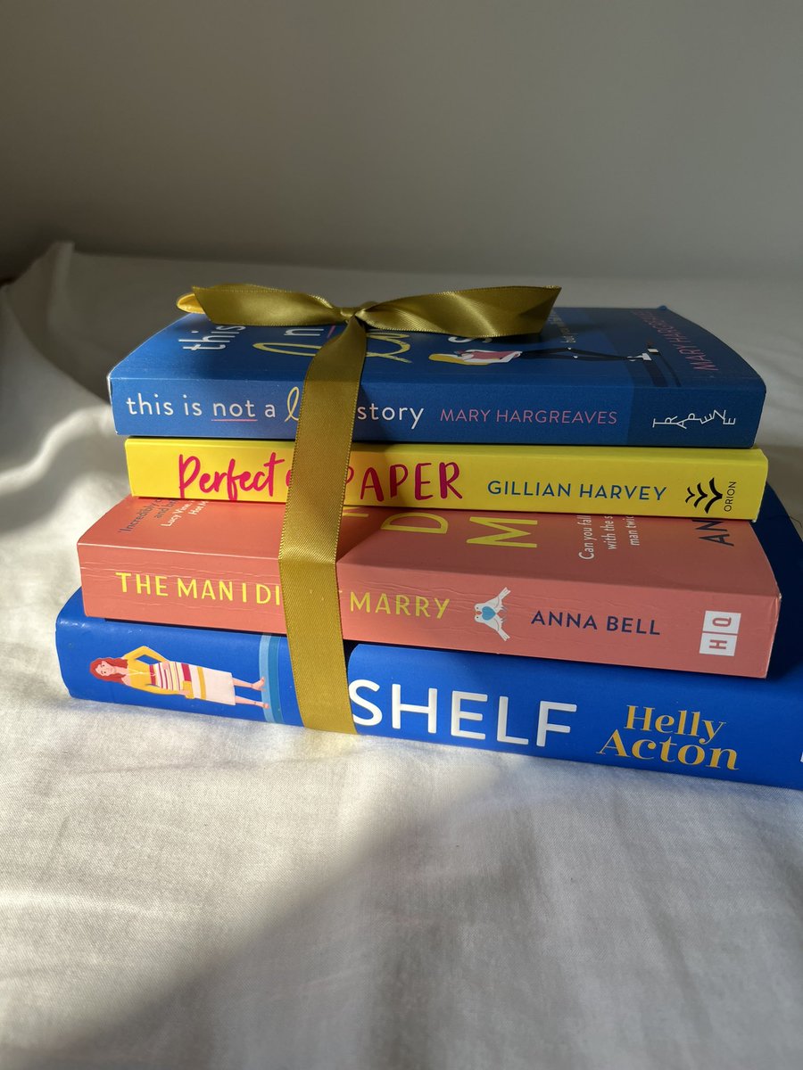 travels_along's tweet photo. Thanks to @CWIPprize @HelenLederer for my fab giveaway bundle…..the #cremeegg didn’t make it, but I saved the books! 🙌🏻🙌🏻🙌🏻
Looking forward to these:
#TheShelf @hellyacton
#TheManIDidntMarry #annabell
#PerfectOnPaper @GillPlusFive
#ThisIsNotALoveStory #maryhargreaves https://t.co/ujPOZtngvX
