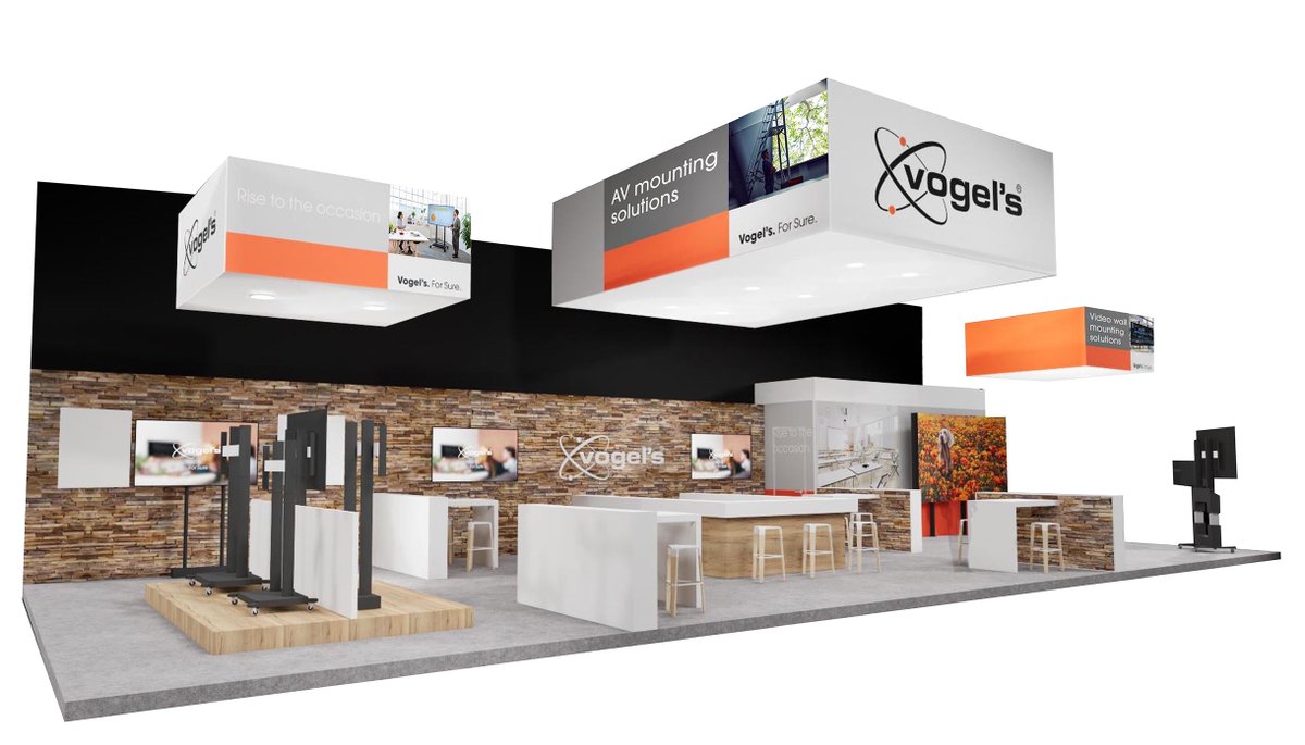 Op 10 mei gaat #ISE2022 van start in Barcelona! Bezoek de Vogel’s beursstand in hal 3, standnummer K800. Wij laten diverse professionele montageoplossingen zien, zoals de nieuwe RISE elektrische display liften. Gratis toegang? Registreer met code: SNXGODOO registration.firabarcelona.com/#/en_GB/E23402…