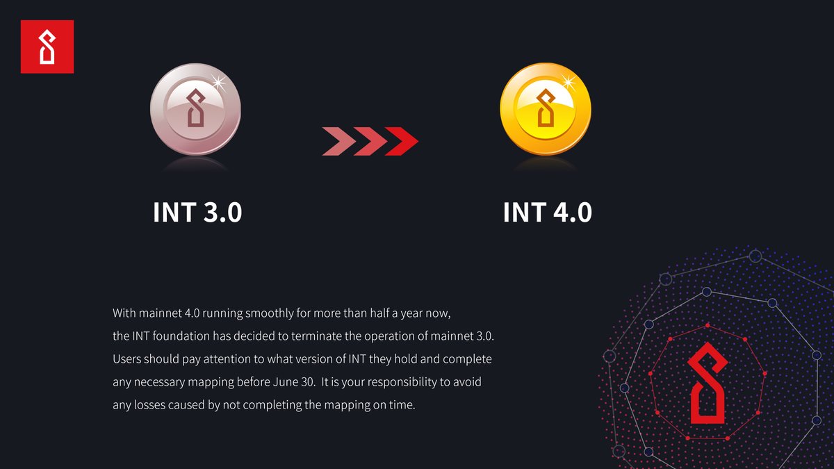 INTCHAIN's tweet photo. Don't miss the token swap deadline! ⚠️ 

👇👇Read more:
https://t.co/oMef8exTz4

https://t.co/f2FCtOv5o4

$INT #INT #Intchain #Iot #defi #Crypto #blockchain https://t.co/23TuzvIpKd