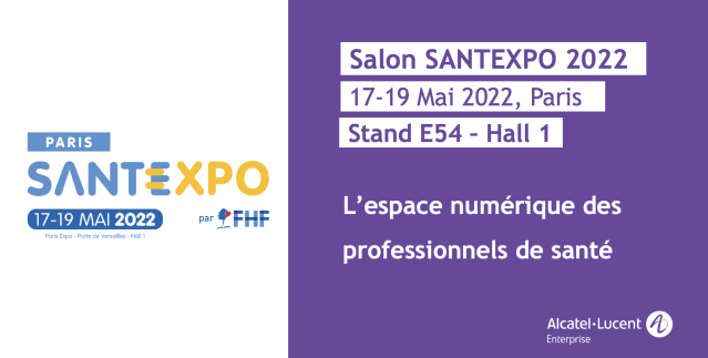 JPPrimard's tweet photo. @ALUEnterprise vous donne RV du 17 au 19 mai sur le salon SANTEXPO avec ses solutions sécurisées de communication, de collaboration et de géolocalisation dédiées à la Santé. #WhereEverythingConnects #EHealth #DigitalHealth #Healthcare #HealthIT https://t.co/7vKTp3Zsoa https://t.co/6rSKUr6ZGr