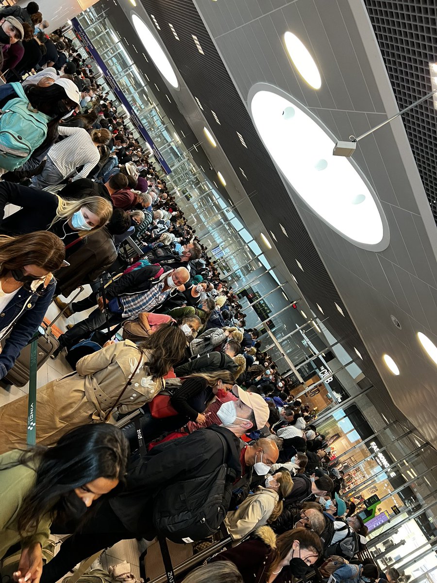 Literally every time. <a href="/AirportLisbon/">LISBON INTERNATIONAL AIRPORT</a> is good at exactly one thing. Cluster fucks of unfathomable proportions.