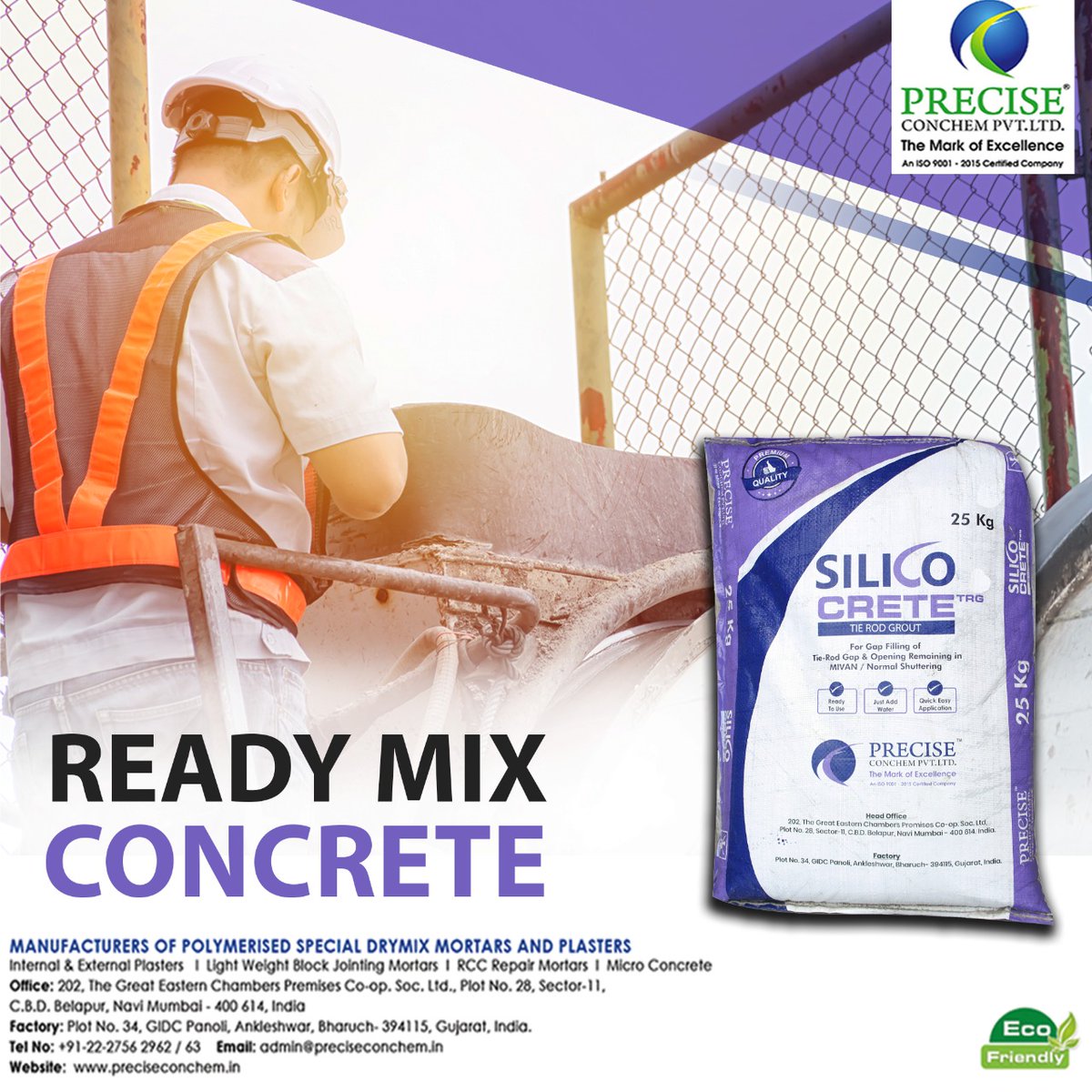 precise_conchem's tweet photo. Offering better coverage and faster setting characteristics

#readytomix #plasters #buildings #houses #cement #bricks #precise #conchem #quality #product #excellence #better #tomorrow https://t.co/FEwS1waFSh