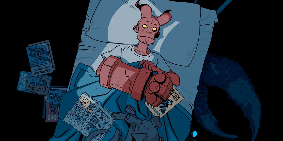 CBR's tweet photo. Dark Horse Comics announces Young Hellboy: Assault on Castle Death, a four-part limited series from Mike Mignola, Thomas Sniegoski, Craig Rousseau, Chris O'Halloran and Clem Robins.

Details here: https://t.co/VZYrXsG16A https://t.co/0D30DKhEIL