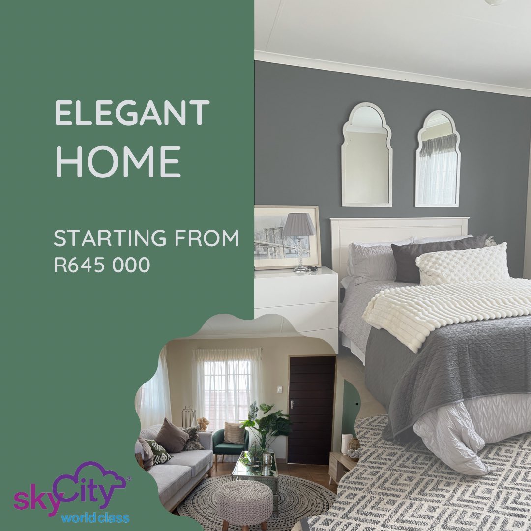 halalahouses's tweet photo. Elegant Homes at our SKY CITY DEVELOPMENT situated in Alberton. 
Call us on (078) 877-4467 to book your viewing 🤩🏡!! 

#HalalaHousesHomes #ProteaGlen #Homes #Houses #Homeowners #Soweto #SkyCity #LionPride #RoyalCradle #newdevelopments https://t.co/qJMBsznkgk
