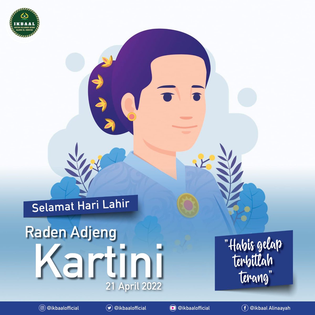 ikbaalofficial's tweet photo. Menjadi wanita tangguh seperti #kartini habis gelap terbitlah terang! https://t.co/MtqII5qjCm