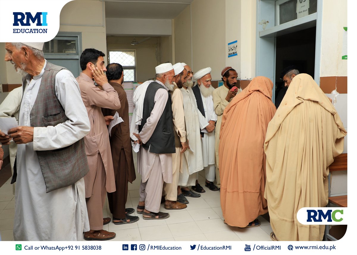 EducationRMI's tweet photo. Free medical camp was arranged on March 30, 2022 at THQ Hospital Jamrud, Peshawar by Social Welfare Society of RMC proved to be a great contribution to the community wellbeing.
#RMIEducation #RMC #medicalcamp #medstudents #kpkupdates #medservices #medschool https://t.co/M3aicYqrO3