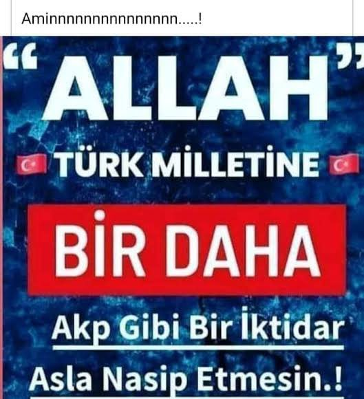 AKP bu milletin başına gelmiş enbüyük müsibetlerden biridir  #tAKkeDüştü