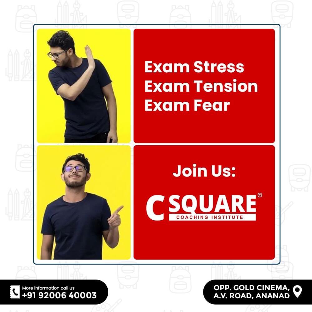 SquareInstitute's tweet photo. Exam stress 
Exam tension 
Exam fear....join us 
.
.
NEET, JEE Mains, and Advance, 11 &amp; 12th, 6th to 10th foundation.
We are a team of professionals who know the content and process of engineering and medical entrance exams inside out.
.
Call us on this  : (+91) 92006 40003 https://t.co/bKNb9wbh7o
