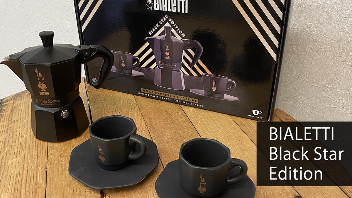 coffeesamuraijp's tweet photo. BIALETTI ビアレッティ Black Star Edition モカエキスプレス 3cup+カップ&ソーサー 2脚セット
https://t.co/ZqjXQPvUi8
#bialetti #ビアレッティ #BlackStarEdition
#マキネッタ #コーヒーサムライ #coffeesamurai https://t.co/Lchm18uw0h