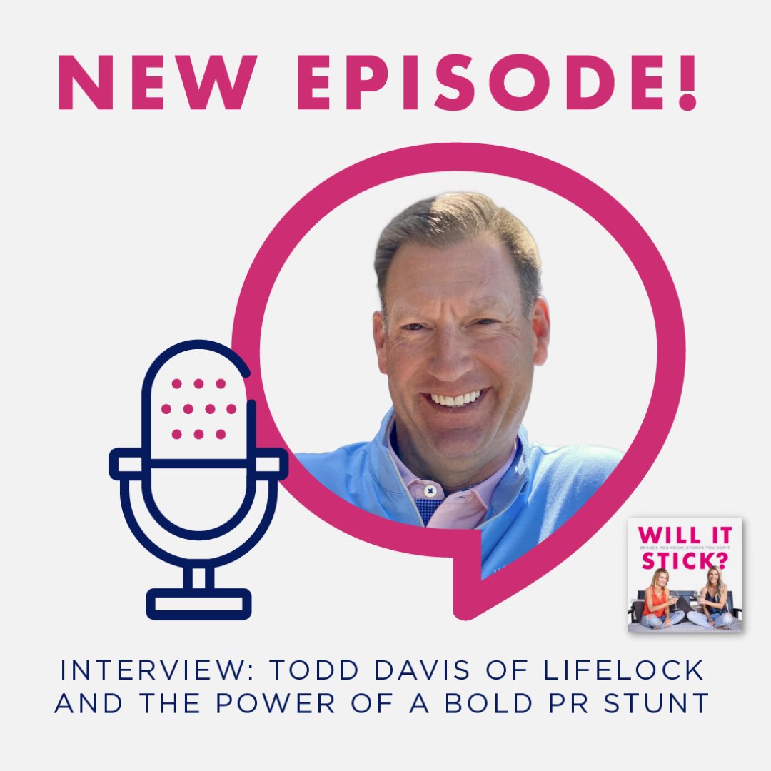 The backstory about how Todd decided to use his real social security # in <a href="/LifeLock/">LifeLock</a> ads was insane! Listen now: kite.link/will-it-stick-…