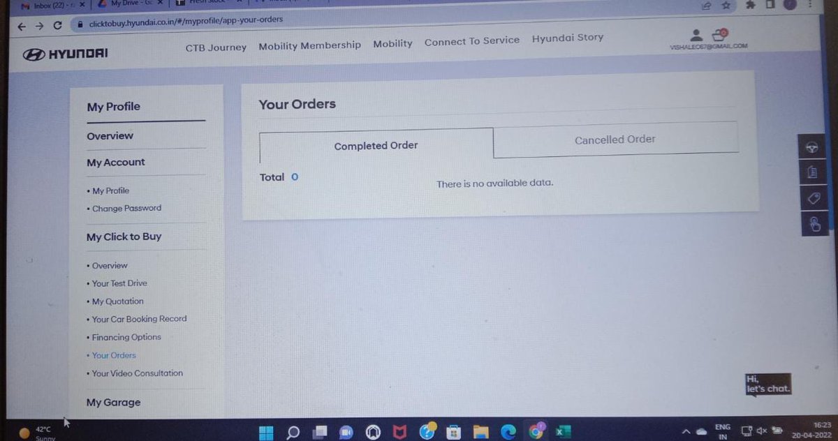 VishalT69227639's tweet photo. @HyundaiIndia I booked creta in jan 2022 paying 25000/- via credit card and I cancelled it on around 20th March 2022. I booked it from JSV Hyundai showroom Lucknow UP. They booked it online and now they are saying that it's not showing in the portal and unable to refund my money https://t.co/d8ayaN3qpd