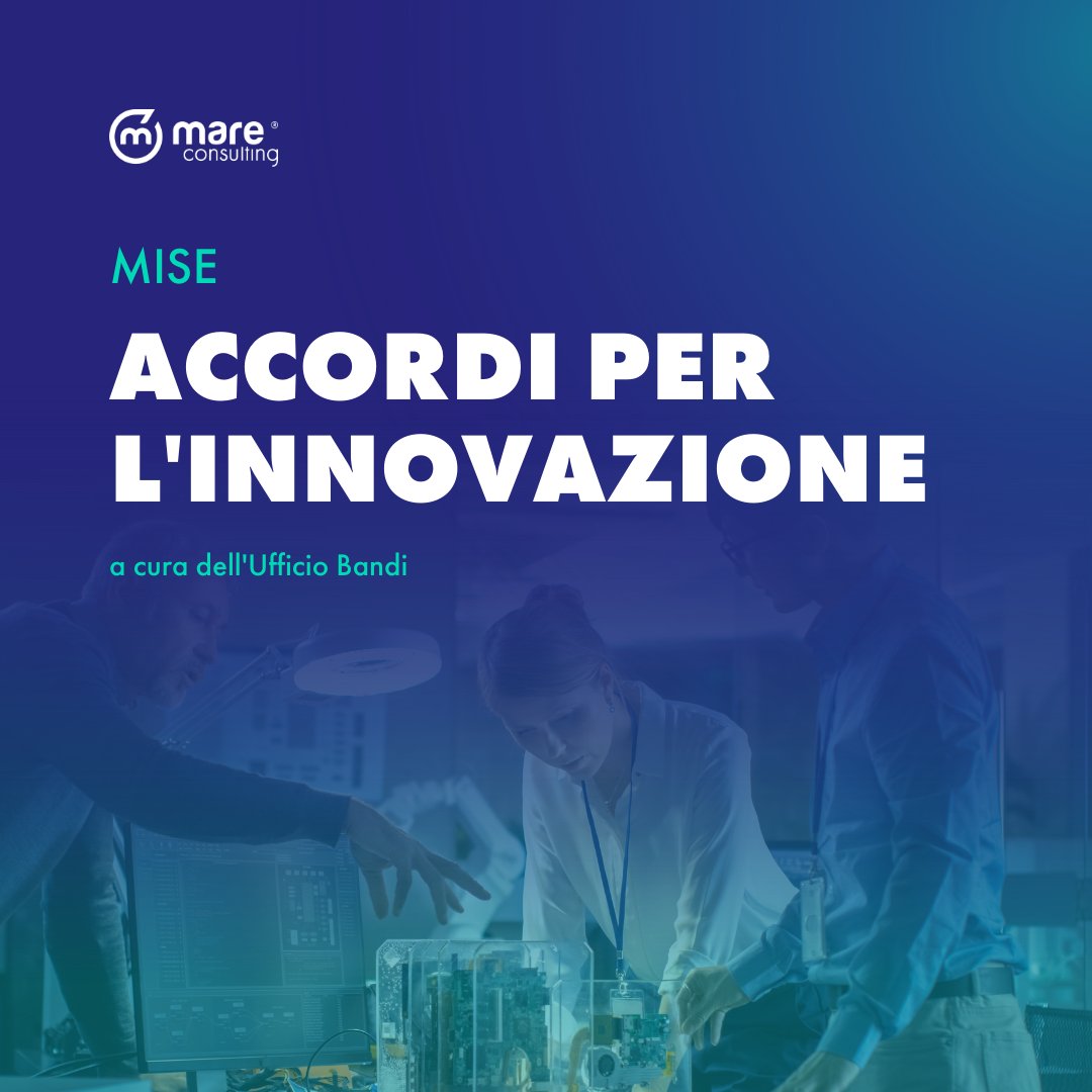 mare_consulting's tweet photo. 💡 Nuovi #Accordi per l'#Innovazione: #misura per #progetti sopra i 5 milioni di euro su #ricercaindustriale e di #svilupposperimentale. Dall'11 maggio 2022 sarà possibile presentare la propria domanda. Vuoi saperne di più? Contattaci. 👉🏻 https://t.co/bgLE3DzOqo https://t.co/D5ju35N4ng