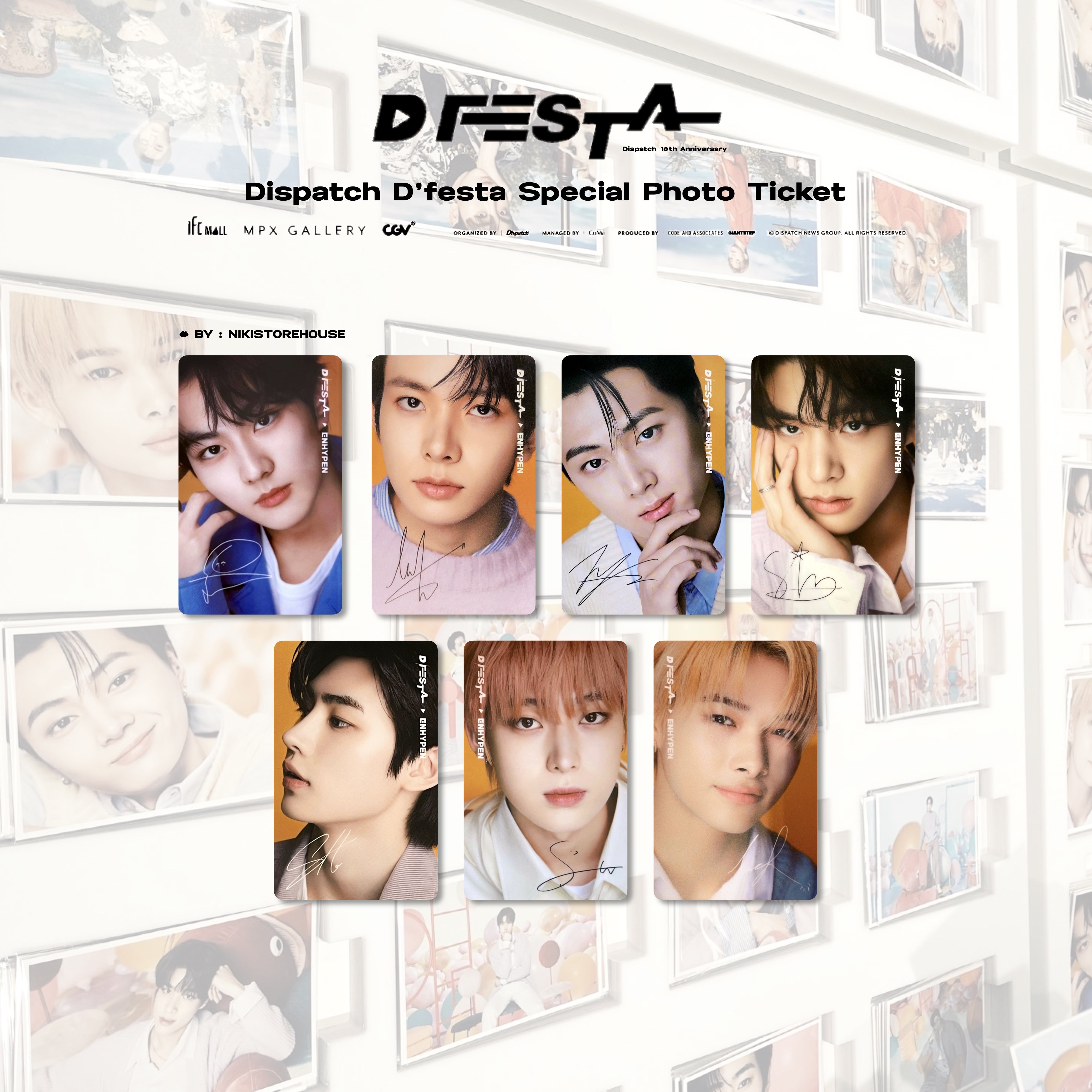 DICON D'FESTA ENHYPEN - NIKI – Kpop Glow US