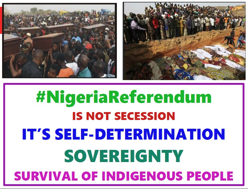 Indigenes want SECESSION! FAKE NEWS! The FACTS? -The REGIONS were NATIONS that were self-governing & autonomous with own Constitutions & leaders Non-ethnic Fulani (Foreigners) HAVE HIJACKED THE SOVEREIGNTY OF INDIGENOUS NATIONS #RestoreNigeriaIndigenousNations @StateDept @AP