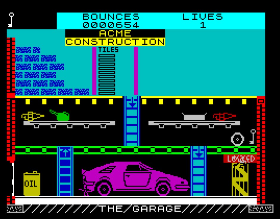 OldSchoolBooks1's tweet photo. Thursday's #retrogaming on the #ZXSpectrum #Tiler from #InterceptorSoftware, you have to tile the roof of someone who can't stop bouncing, if they land on you , you lose your tiles..frustrating? Very! You have been warned! Great game plot though! https://t.co/nqmqWFOWzN