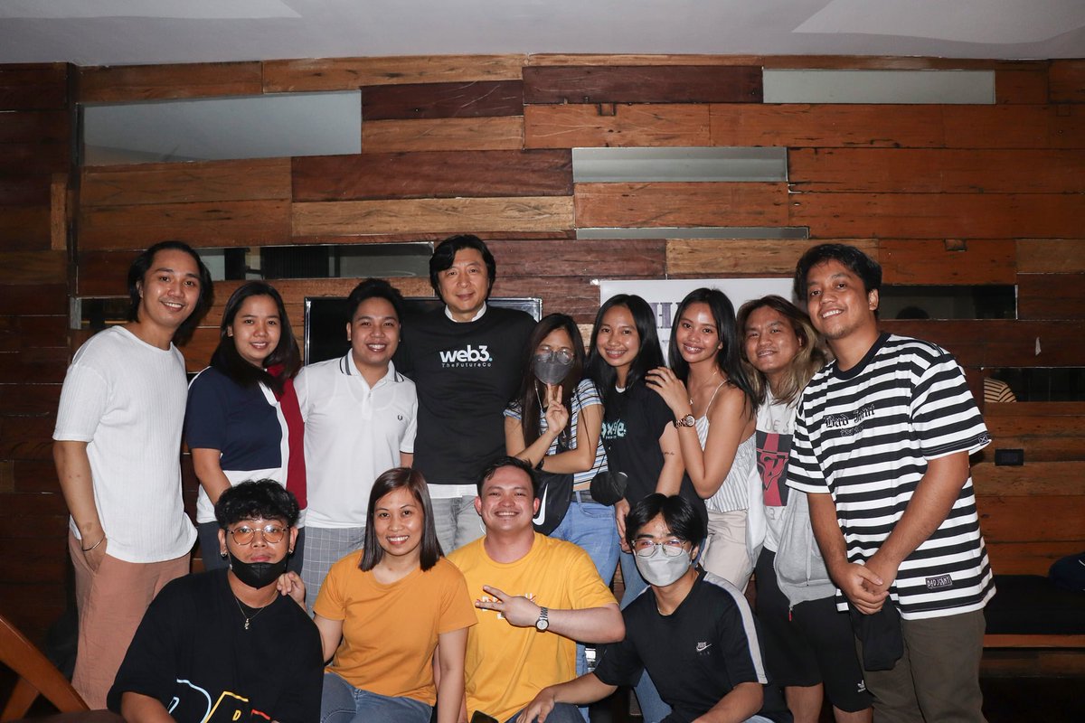 PolarisNFT's tweet photo. It was a great to meet metaverse peeps and colleague IRL yesterday on Gamers Bar Camp PH with @FoodFutureCo Team and @shentong, one of @Jihoz_Axie mentor.

It was a great experience to learn more with the great one about Axie and #Web3 https://t.co/3g897QL4FZ