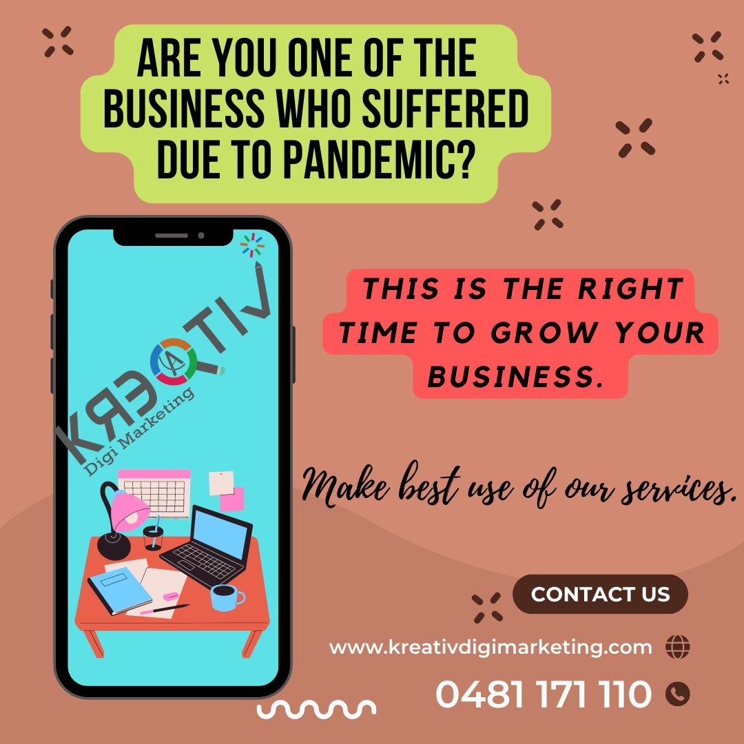 KreativDigi's tweet photo. Kreativ Digi Marketing is one of Best Online Digital Marketing Agency in Melbourne, 
#Kreatvdigimarketing #seo #sem #smm #contentwritting #advertising #digitalmarketinginmelbourne #webdesigning   #automatic
For More Details:
Mobile phone 0481 171 110
https://t.co/c2IKYvv5Wj https://t.co/9HOATa4jX1
