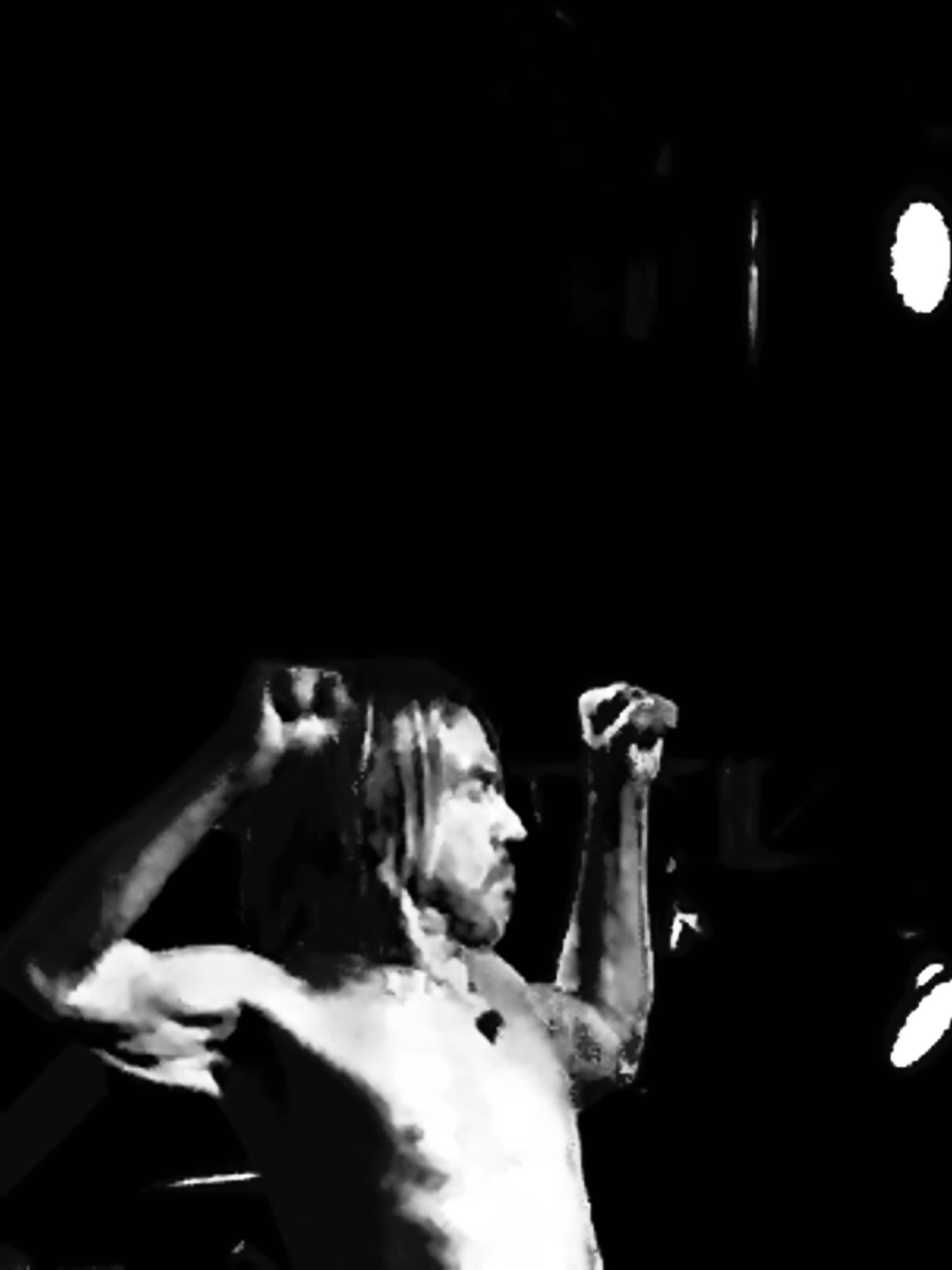 Happy Birthday Iggy Pop. 
(a pic I took at Montreaux) 