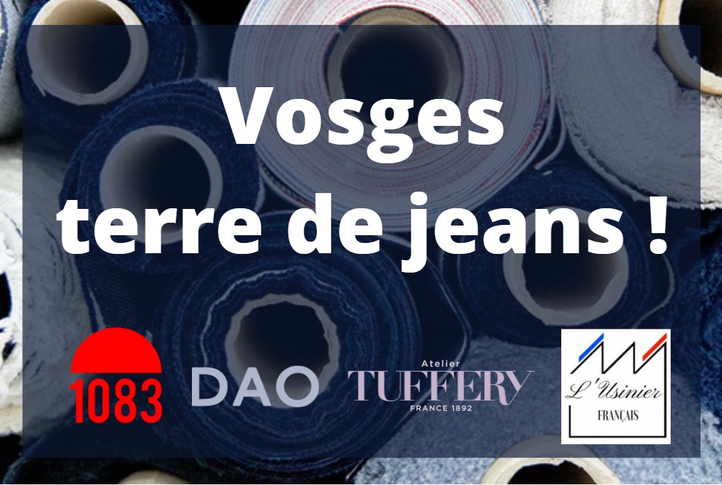 👖 Vosges, terre de jeans ?

L'essor des jeans #MadeinFrance profite aux entreprises textiles des #Vosges. 

Pionnières pour relancer avec <a href="/1083officiel/">1083</a>, les tisseurs vosgiens travaillent aujourd'hui largement pour la galaxie des jeans français.

vosgesterretextile.fr/project/vosges…
