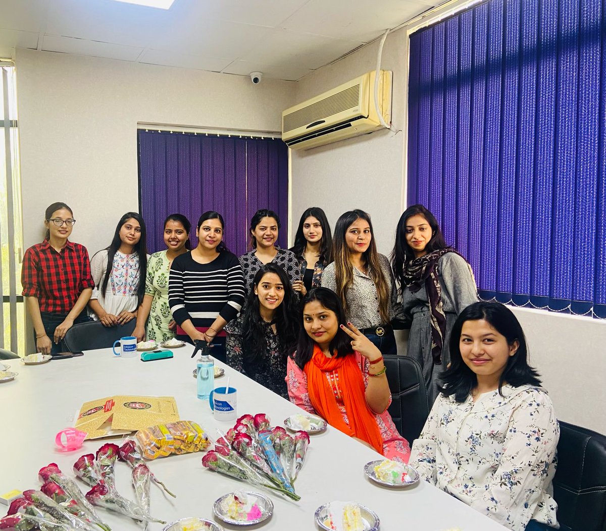 infoicontech's tweet photo. Let's cherish these beautiful smiles of the Infoicon girl squad. Every women's success story becomes an inspiration to another, take this into an account and appreciate every effort. We are a stronger team and we cheer each other on.
#infoicontechnologies #womenempowerment https://t.co/sGSEMBLer5