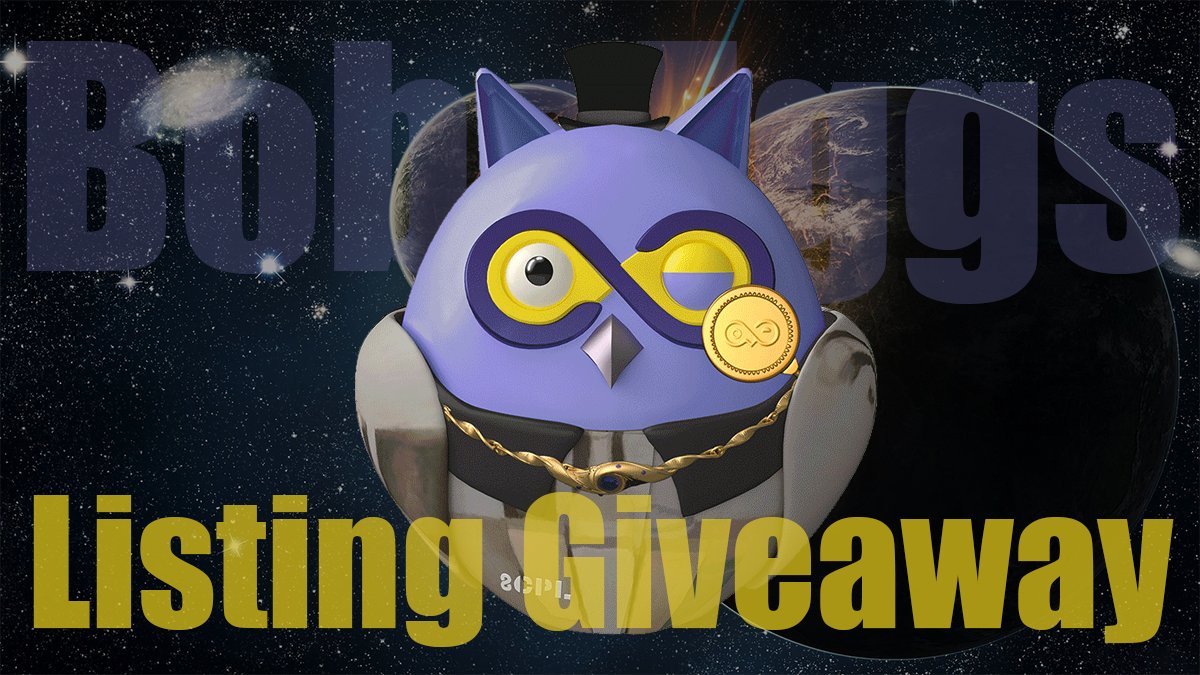 🎁BoboEggs Final Listing #Giveaway: 35 NFTs + 100WL
🚀8:00AM UTC / Apr.25  

1⃣Public Entry: 20 NFTs + 60 WL (Ends in 48h)
✅Follow @ICPL_Community &amp; @CetoSwap 
✅RT &amp; ❤️ &amp; Tag Friends
✅Fill out the form forms.gle/1caYXjRMzKQ1Js…

#ICP #Dfinity #NFTGiveaways