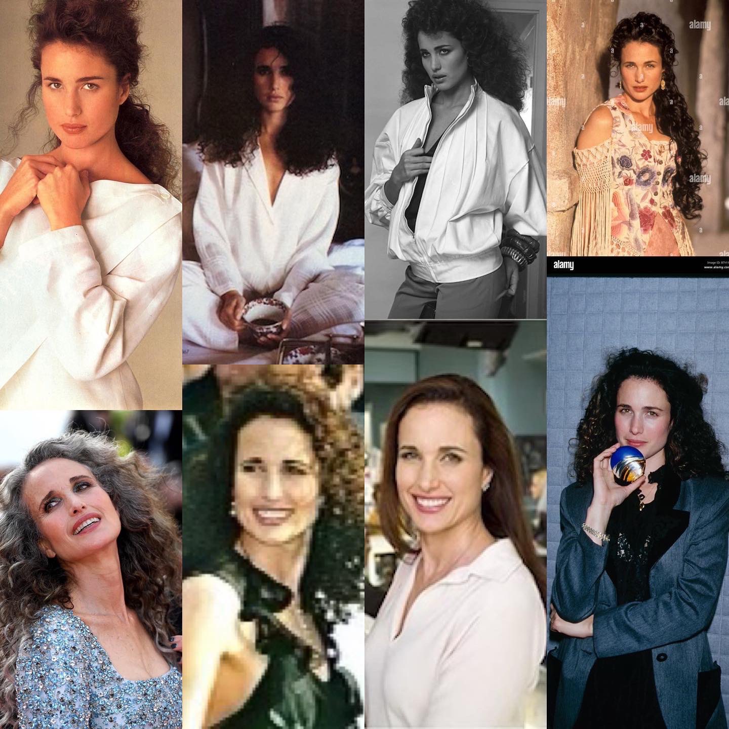 Happy Birthday Andie MacDowell and Tony Romo      