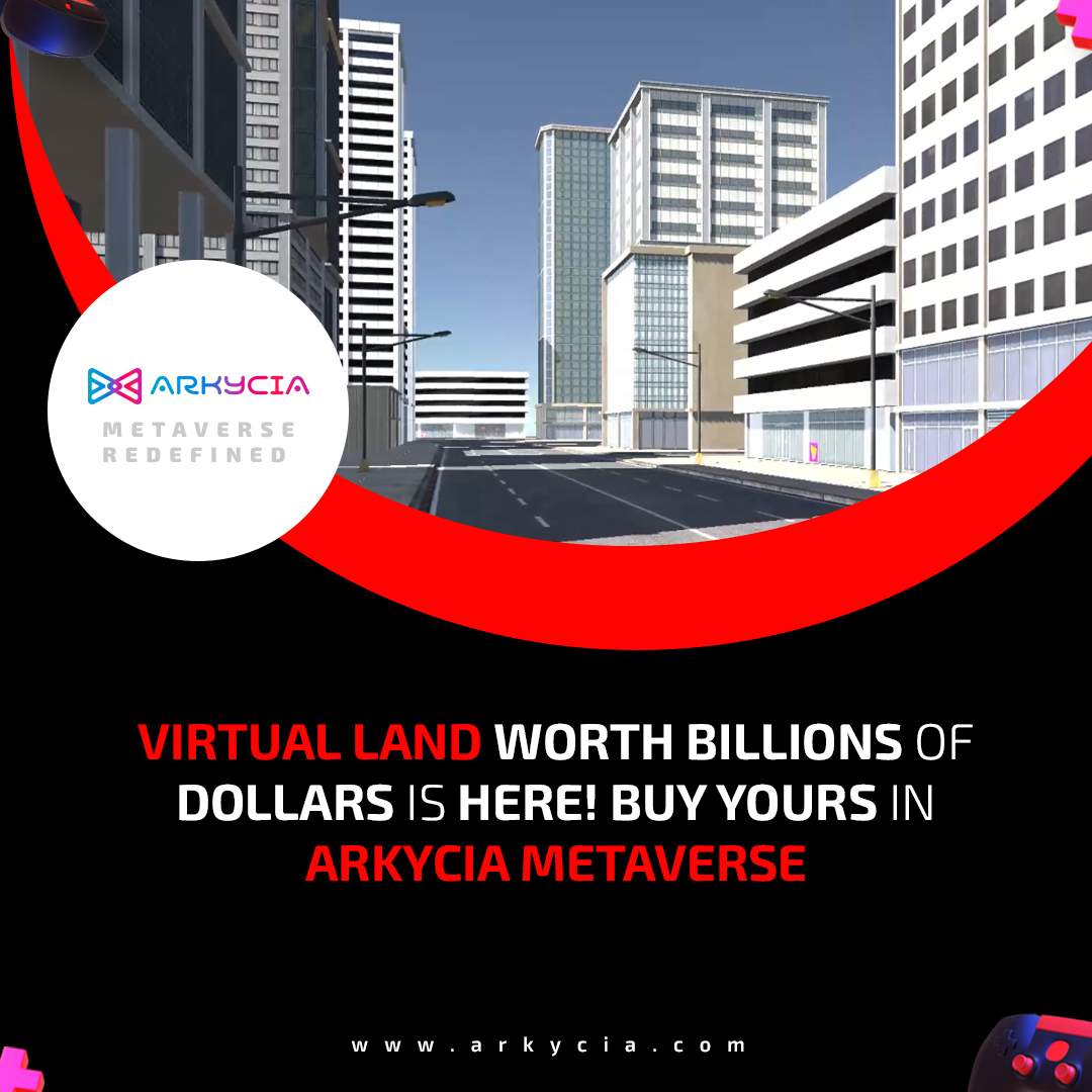Virtual land worth billions of dollars is here! Buy yours in Arkycia metaverse. @rarible @opensea rarible.com/user/0x0D89825… #virtualworld #virtualland #web3 #nft #nfts #nftcommunity #nftmarketplace #cryptocurrency #BTC #ETH #Crypto #openseanft #rariblenft #arkyciametaverse