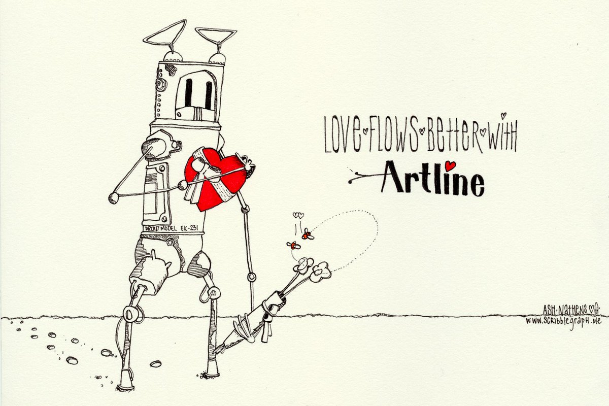 scribblegraph's tweet image. The Artline Droid model EK-231 • I wonder if @Artline_EU or @ArtlineOfficial will remember this one? :)

scribblegraph.com/artline/

#illustration #ArtLine