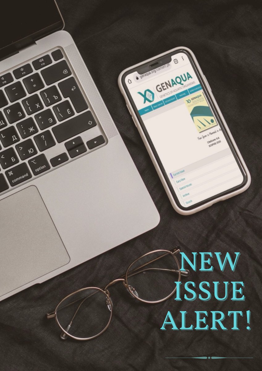 Genetics of Aquatic Organisms tweet media