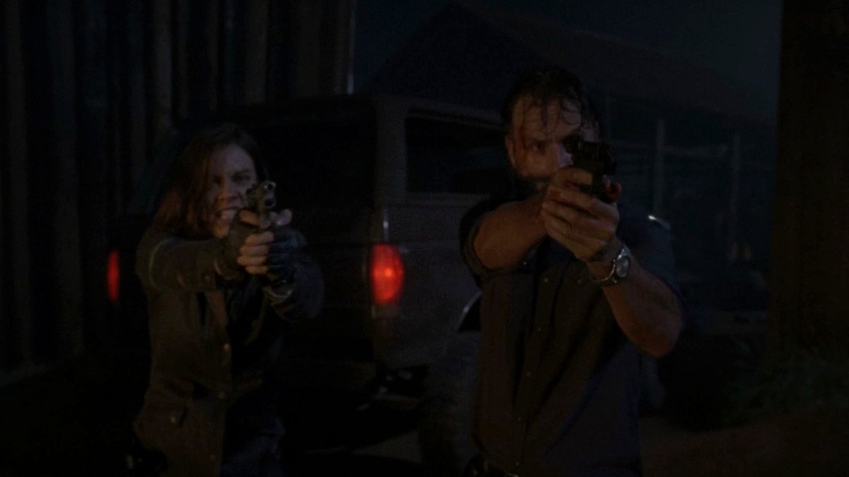 RheeEspinosa's tweet photo. Maggie Rhee and Rick Grimes will forever be my top 2 favorite characters on TWD https://t.co/s4bLUBFN38