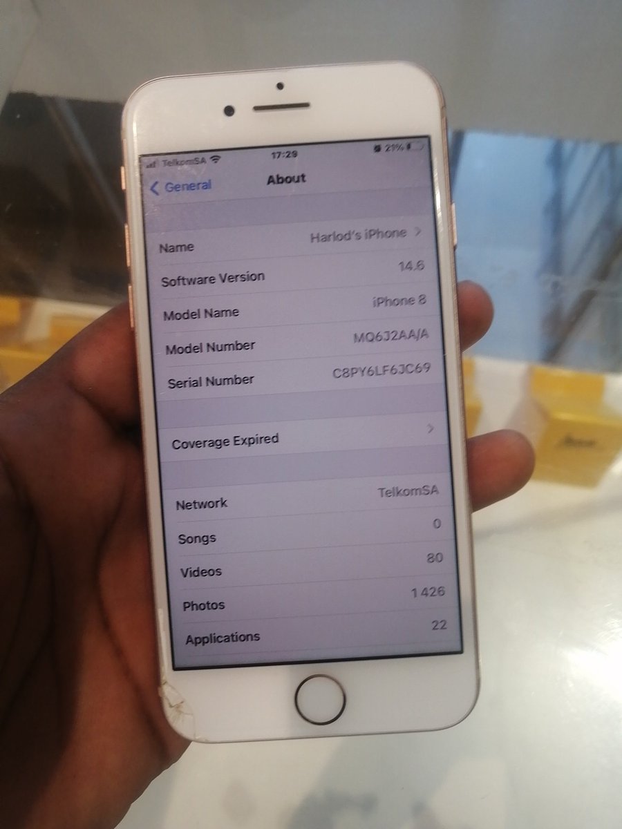 maxsneakerstore's tweet photo. @Bonang [MAX SNEAKERS]

, 💯iPhone 8
💯64 GB
💯Comes with All accessories
💯R3400
💯 Pay on Delivery accepted in Cape Town only
💯 Outside of cape Town payment is required before shipping✨❤️🚚®️

Max Sneakers
A reece https://t.co/S0w9vQ927Z