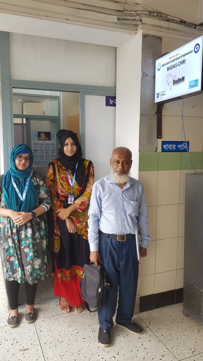 DiaDeM_BD's tweet photo. DiaDeM Feasibility Trial-  'Behavioural Activation' intervention delivery ongoing at BIRDEM General Hospital &amp; Sylhet Diabetic Hospital. https://t.co/VwxF7Ul7d8