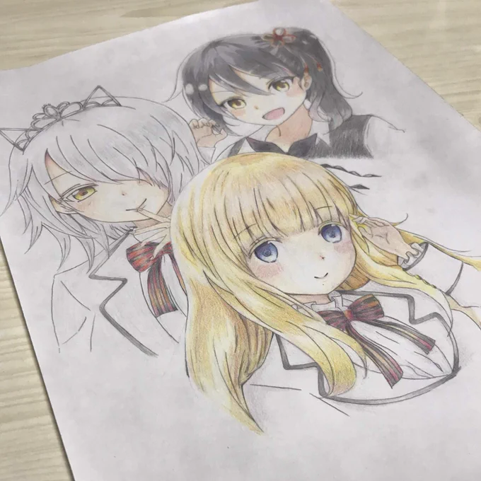 色鉛筆第四弾寄宿学校のジュリエット 