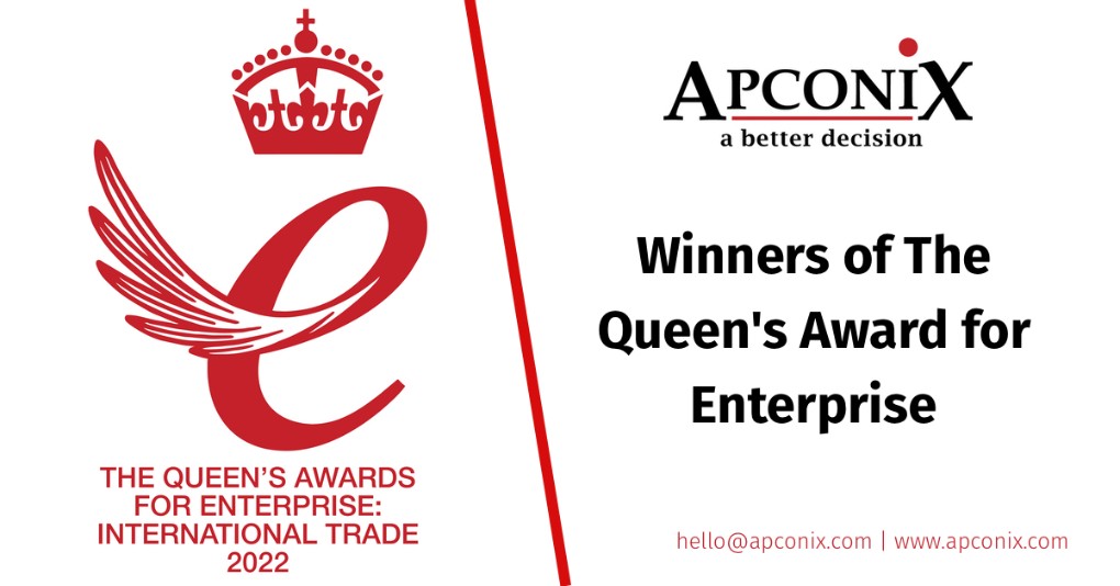 bit.ly/ApconiXQueensA… We are delighted to have been honoured with a Queen's Award for Enterprise, International Trade in recognition of our outstanding export growth over the past three years. #queensaward #drugdiscovery