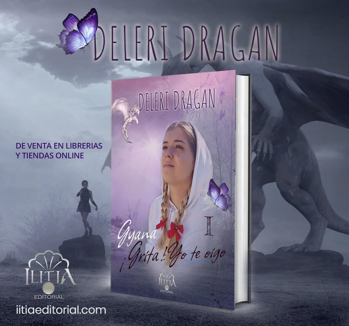 Gyana: ¡Grita yo te oigo! la intrigante y sorprendente novela de Deleri Dragan. Disponible en librerías y plataformas digitales. Consúltanos sobre nuestras especiales condiciones para escritores noveles  
#librosrecomendados #libros #leer #books #editorial
