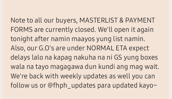 fhph_updates's tweet photo. #FHPHUPDATES
Hello! Please take time to read our mass update for this week. https://t.co/1gNI704eBt