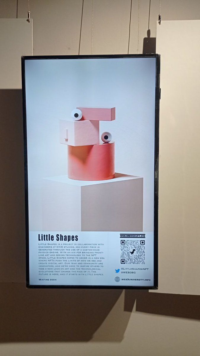 Little Shapes is happy to have been featured in the <a href="/web3sg/">WEB3SG</a> gallery, and to celebrate we're giving away another 5 WL spots!🌠

To enter: 
✅ Like + RT this Tweet
✅ Follow <a href="/LittleShapesNFT/">Little Shapes NFT</a>

Good luck! 🎉