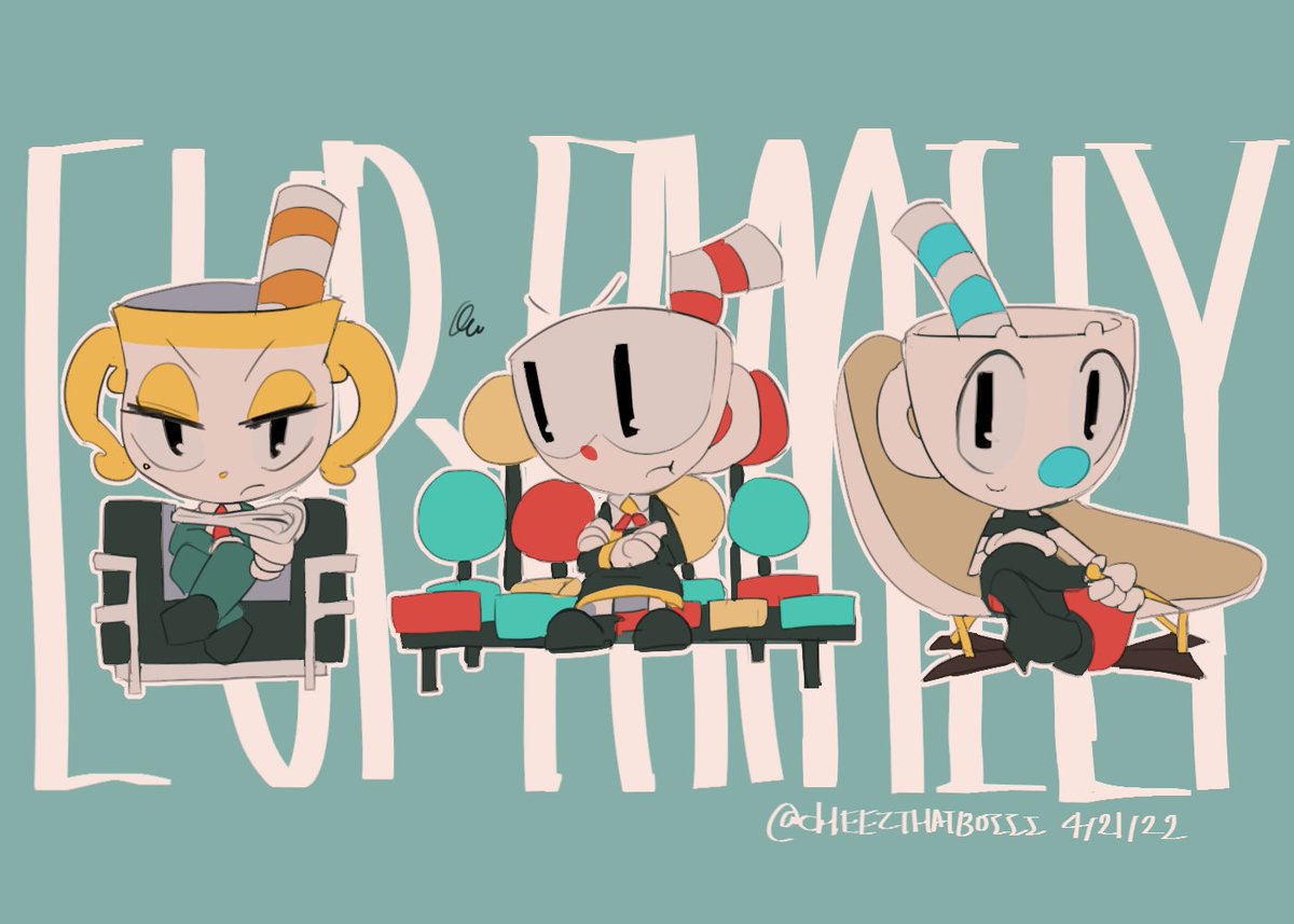Cheezthatboiii's tweet photo. #TheCupheadShow x #SPYxFamily https://t.co/38fRcfxfCE