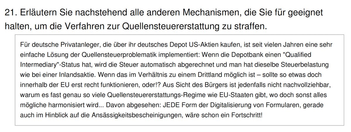 CWRoehl's tweet photo. Erstattung von Quellensteuern auf #Dividenden ist oft mühsam, ineffizient und teuer –  weshalb viele Investoren z.B. #Aktien aus 🇫🇷🇮🇹🇪🇸 meiden. Nun plant die #EU eine Harmonisierung und führt dazu eine Konsultation durch. Wer 15 Min Zeit hat:
🇪🇺https://t.co/ybFdl7ofj6 
My view ⬇️ https://t.co/aHxgzaiTay