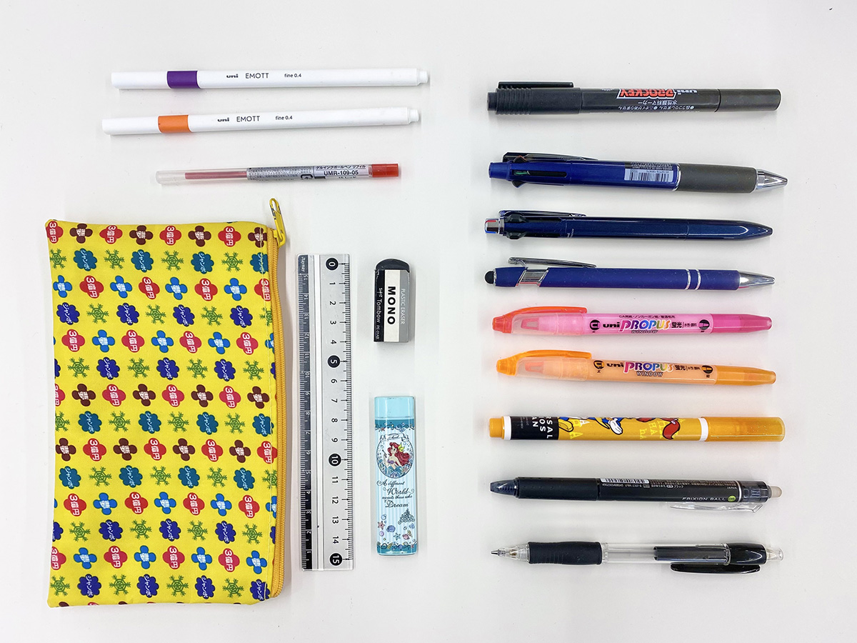 🌱#新入社員 のリアルな #筆箱紹介🌱 今年もやってきました！ 新入社員