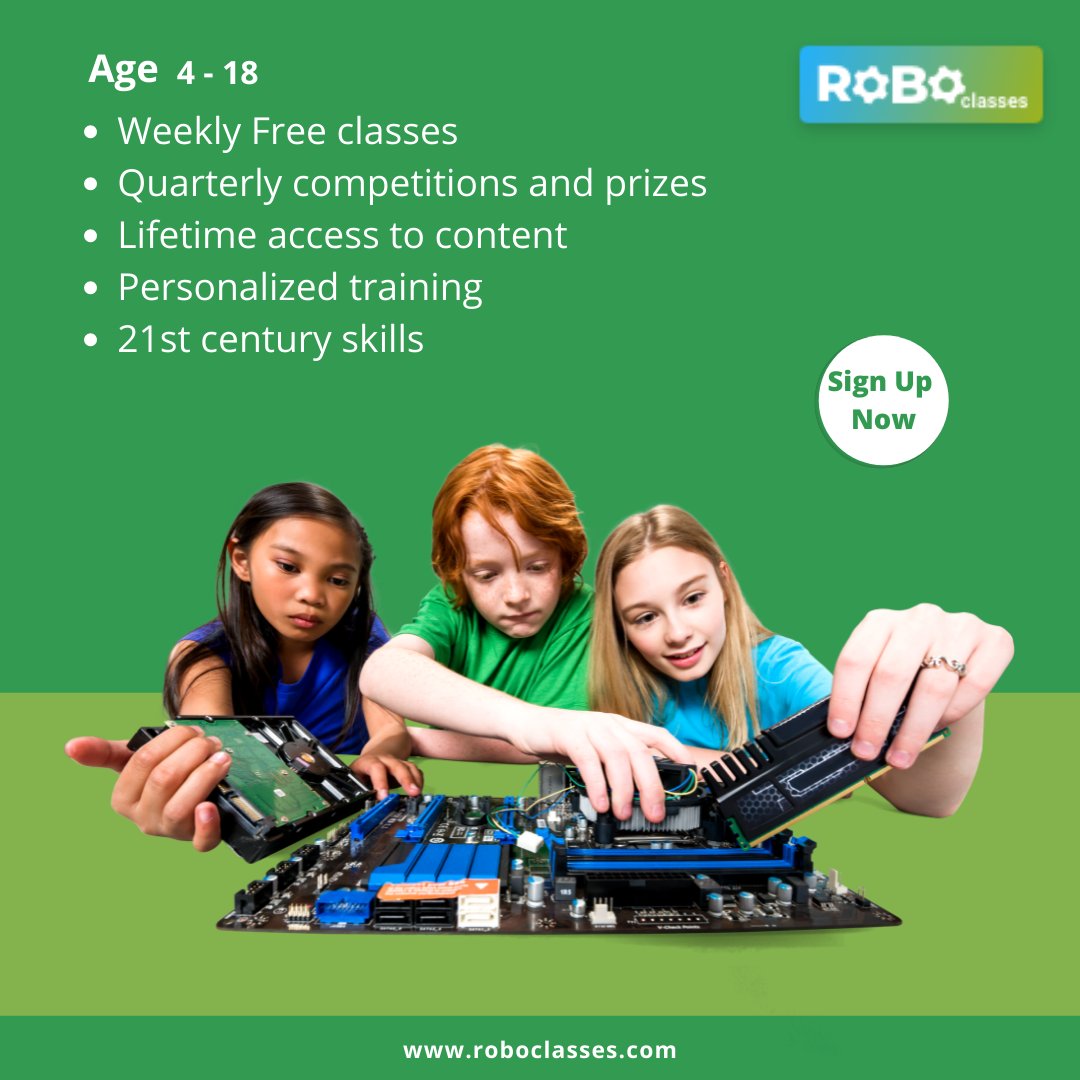 ClassesRobo's tweet photo. #NewWayToLearn #Robotics #Roboticsforkids #Codingforkids #AR&amp;VR
#STEM #STEMCLASSES
Join us in a new journey..coming soon.. https://t.co/V2XfEZed9l