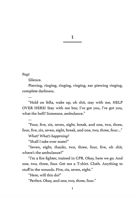 Hey, folks. The count down has begun. Every day I'll be sharing another page of my new medical thriller novel - Locked In. You can buy the directly from me at gideon-burrows.com/uncategorized/… or via your other online bookshops.