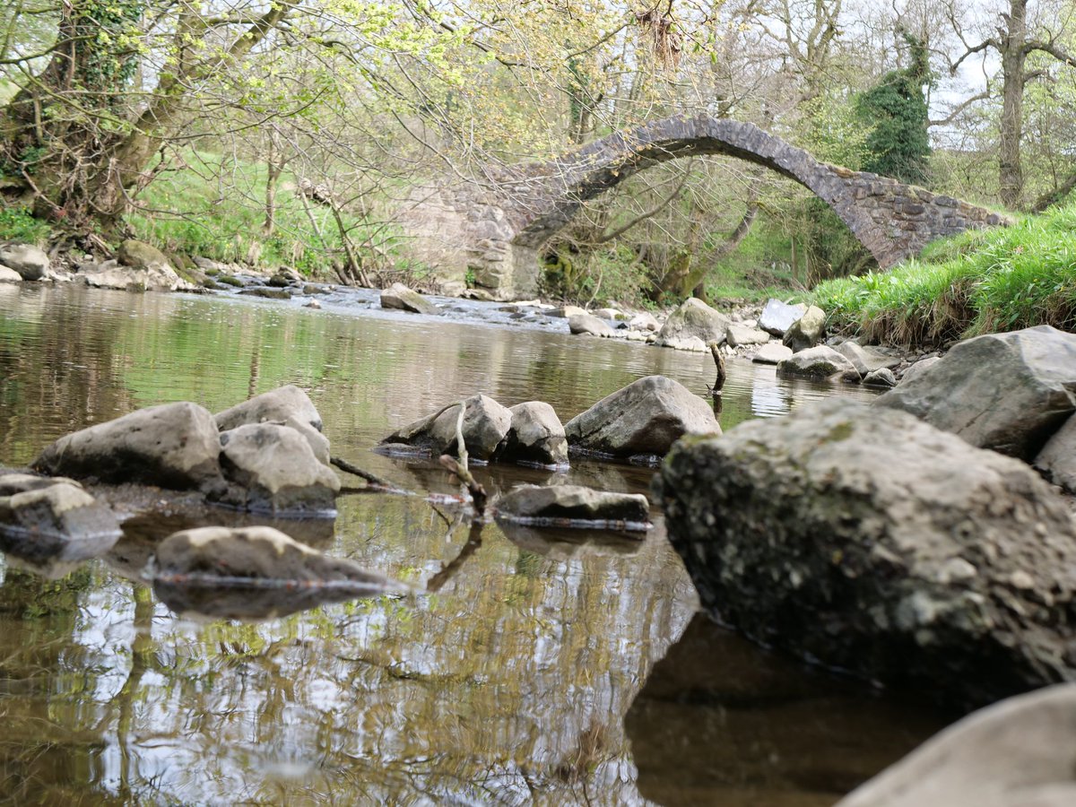 GlennHutton2's tweet photo. A former pack horse bridge in the Ribble Valley #rimmington https://t.co/xin3c2iFmZ