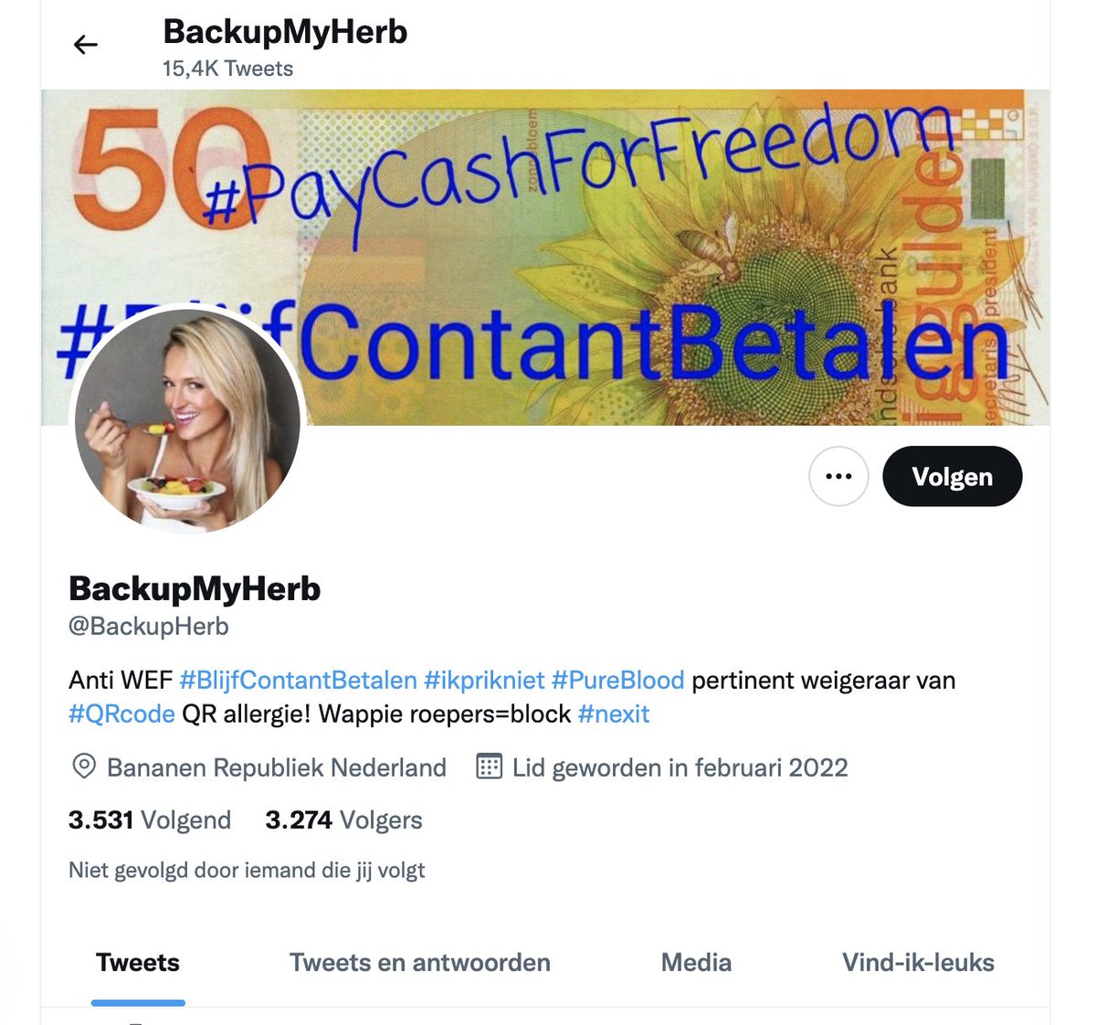 BeedeGee's tweet photo. Ruim 15.000 tweets in precies 2 maanden. 🤔
Ruim 300 tweets per dag.
Vol met onzin, leugens, misleiding. En dan nog klagen dat hij/zij van Twitter wordt getrapt.🥲
#botsinaction
@BackupHerb https://t.co/HY5YWPJp5t