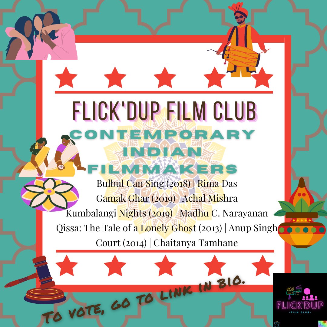 BreakfastAtCine's tweet photo. Here are the remaining options for you to pick from. Join us on May 1 at 6:30 PM IST for the next #Flickdup #FilmClub meeting where we celebrate exploration of the movies. (6/6) https://t.co/rftlhoMQqs