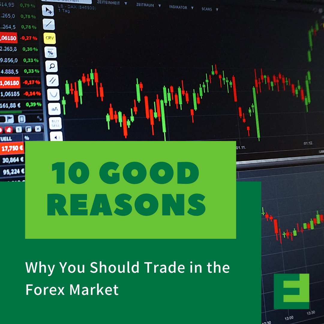 In this article, you will see why you should trade in the Forex Market and why it has become so popular. We will also see some of the differences that make Forex Trading VS Stocks Trading such a hard challenge.
https://www.earnforex.com/guides/10-good-reasons-why-you-should-trade-in-the-forex-market/