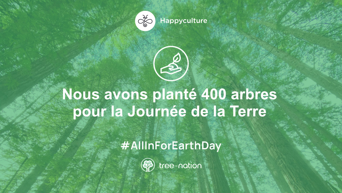 happyculteurs's tweet photo. Grâce à nos clients, notre forêt s’agrandit ! 🌳 Les remercier tout en contribuant au reboisement et en diminuant notre impact sur l'#environnement 🌍= de bonnes raisons pour planter des arbres avec @TreeNation et soutenir leur campagne #AllInForEarthDay.
#Ecologie #Climat #ESS https://t.co/wDrhr0xFSm