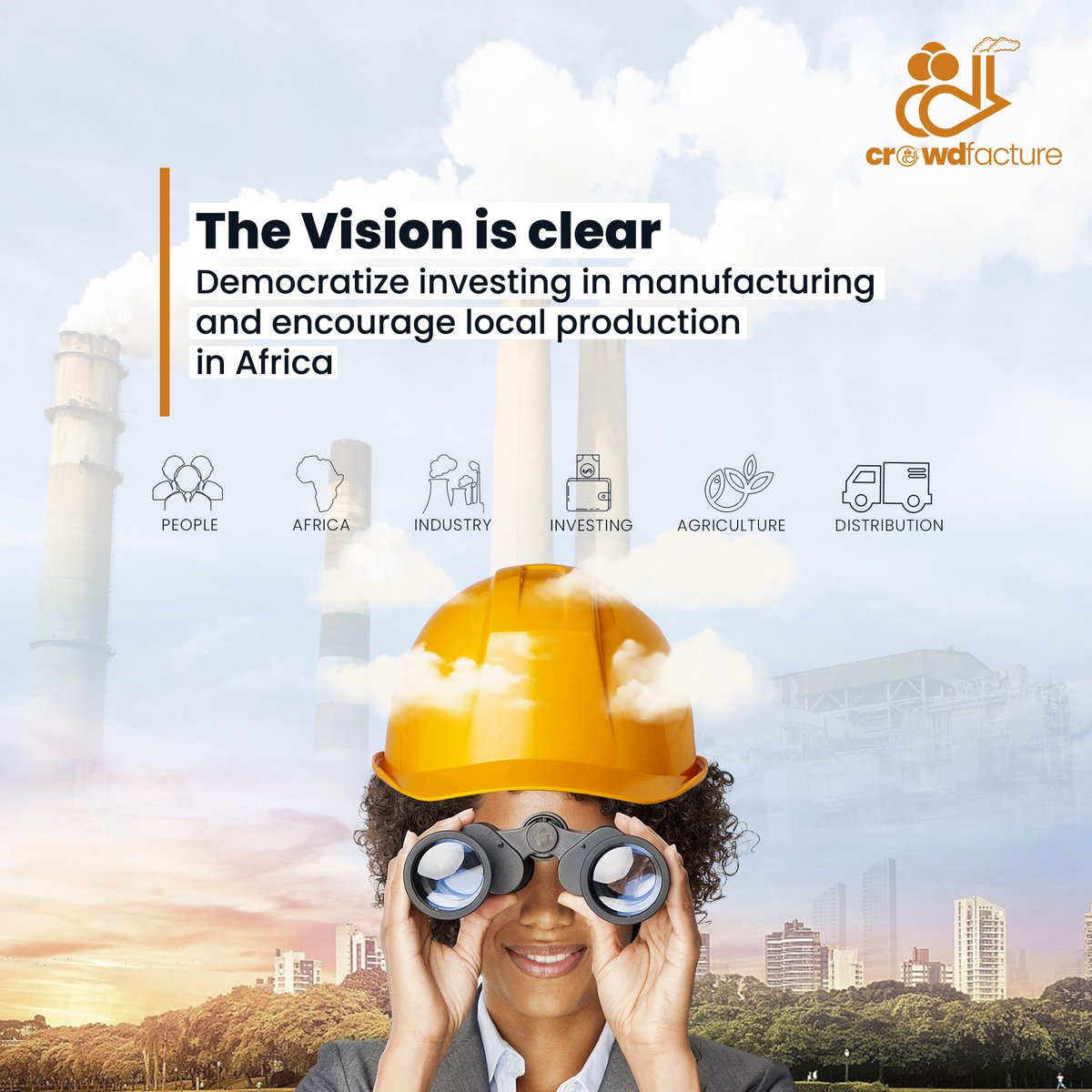 Crowdfacture's tweet photo. Allign with the vision to democratise investment in Agriculture and encourage local production in Africa. 

#crowdfacture #invest #Africanization https://t.co/h2EqSfh20C