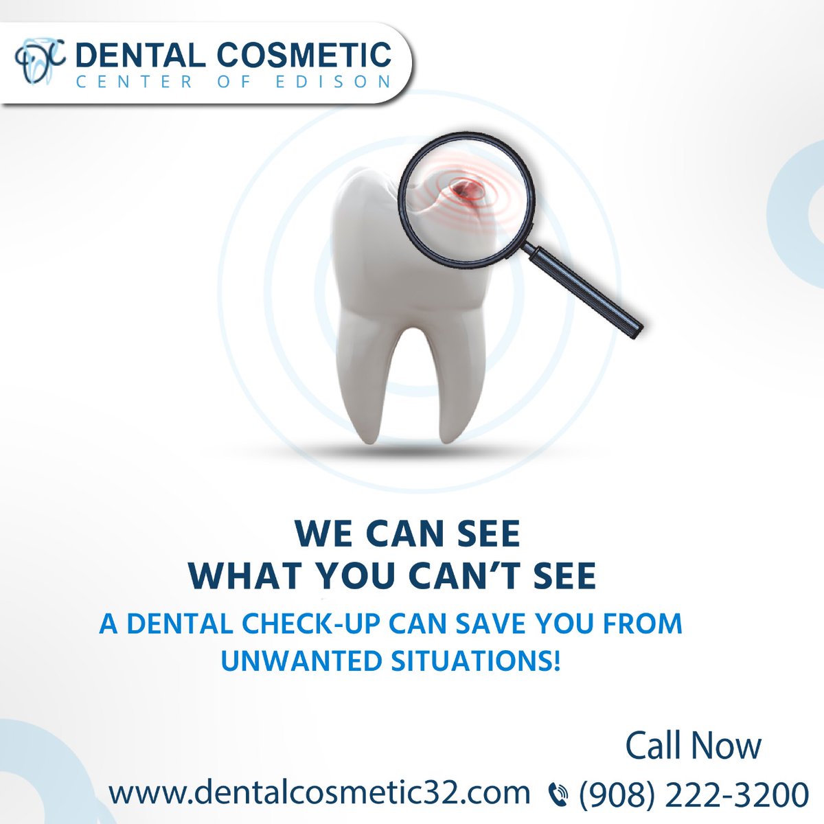 We have the skills to find the minutest problems with your teeth to give you optimum treatment.
Visit us now for a dental check-up and keep your smile shining.
https://t.co/SLqd3Ah370
#DentalCosmetic #teethwhitening #veneers #missingtooth #toothreplacement #toothfilling #Restore https://t.co/vaD5bW0OJE