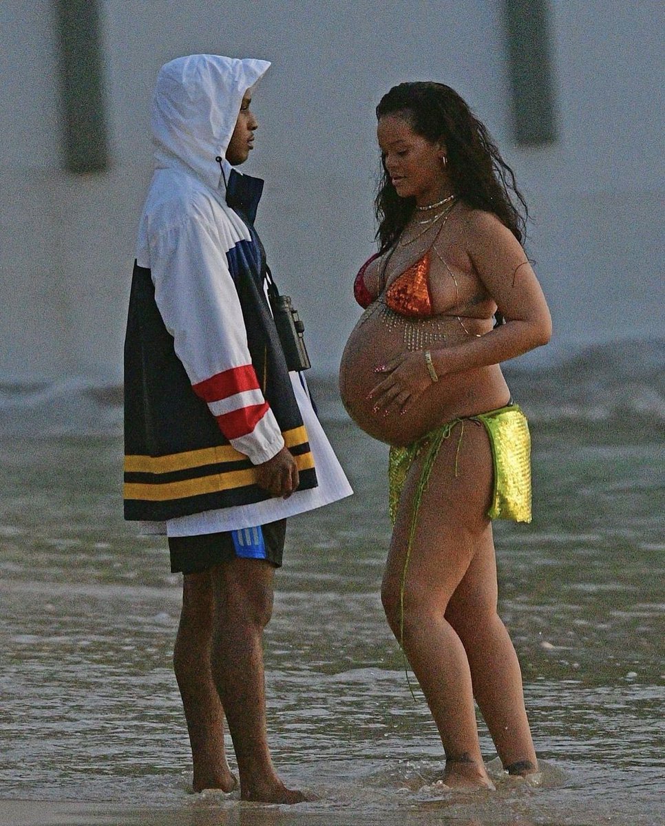 Asap Rocky & Rihanna spotted in Barbados having fun April 19, 2022 